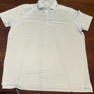 Blue johnnie-O Performance Polo